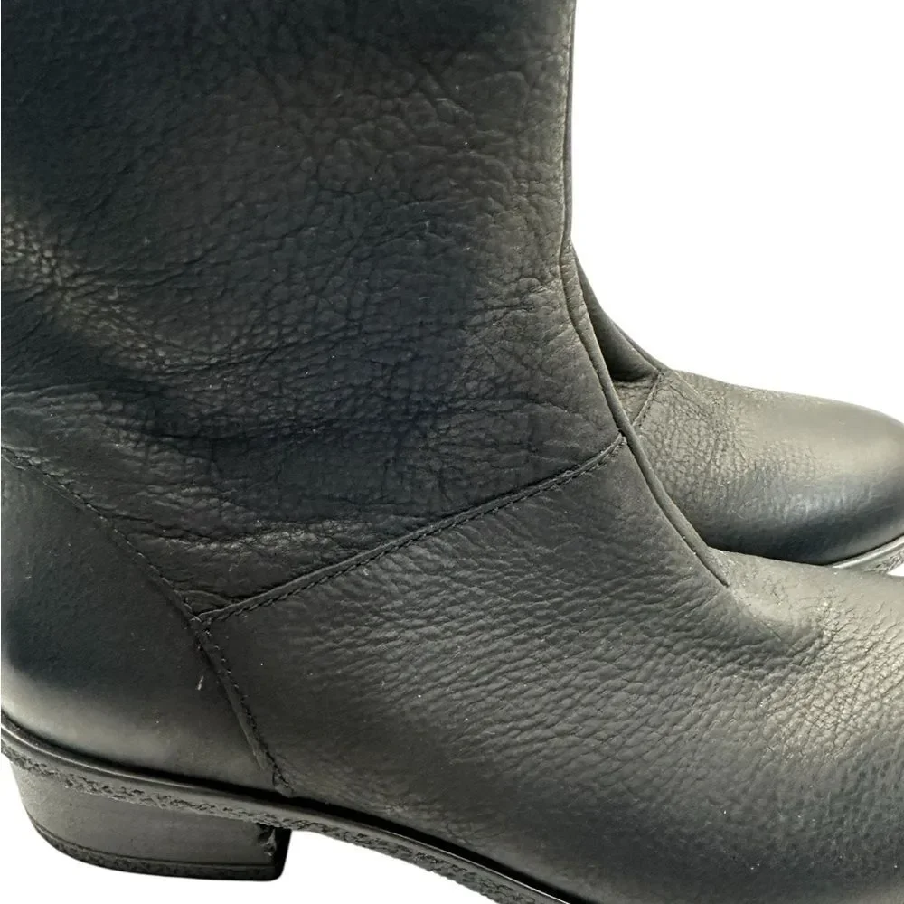 Dansko Brianne WP Black Leather Waterproof Ankle Boots Women’s EU 36 US 6
